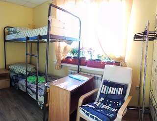 Гостиница Home Hostel Великий Новгород Кровать в общем четырехместном номере-10